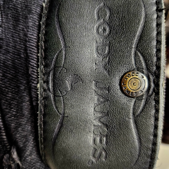 Black Denim Jeans - Picture 2 of 4